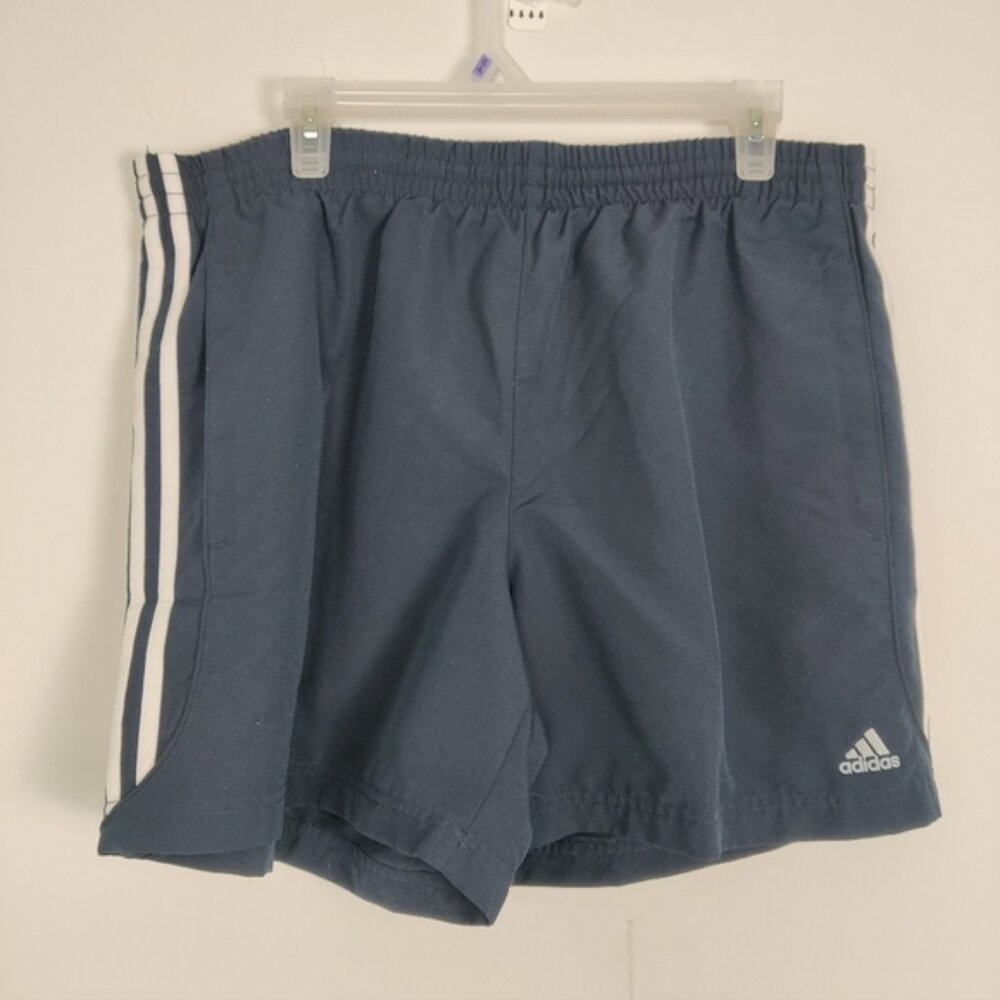 Adidas Essentials Men's Basketball Shorts in Dark Blue Size 2XL Athletic Sporty